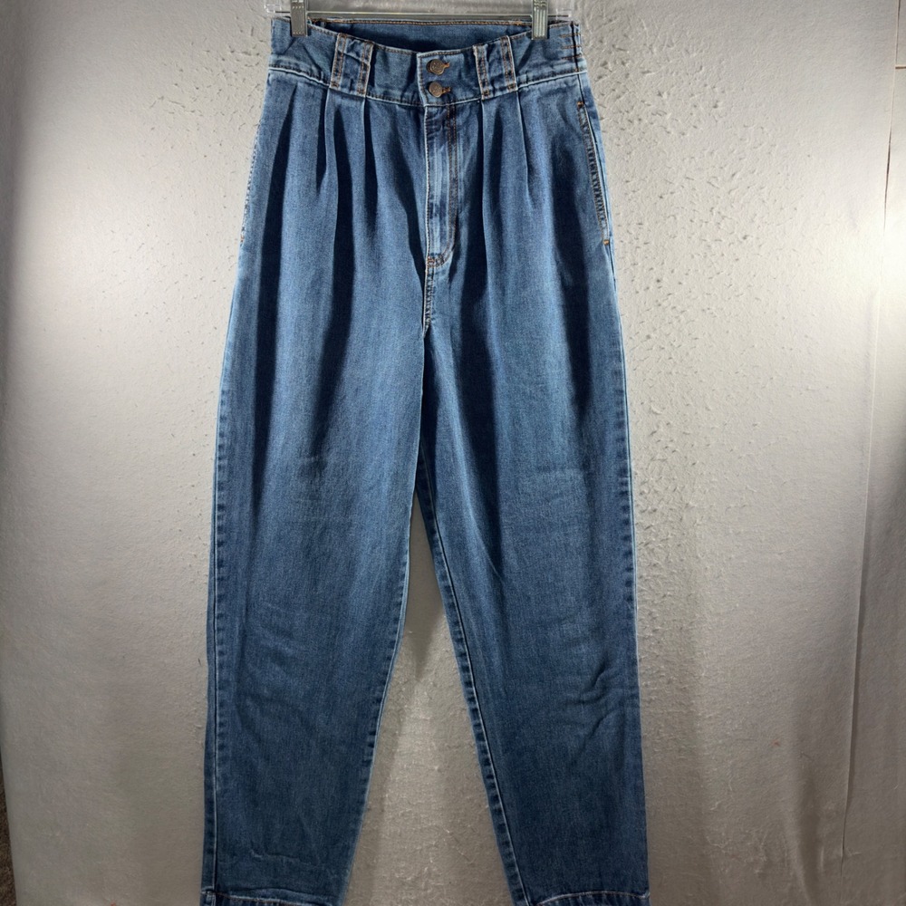 3287 | Lucy & Yak Addison Organic Denim Jeans Mid Wash Blue W30 Long